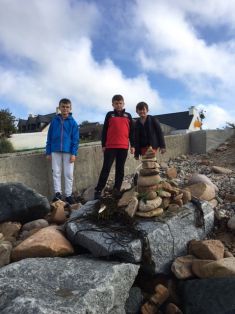 L’équipe de Ruben, Gabin et Mathis a construit un phare.