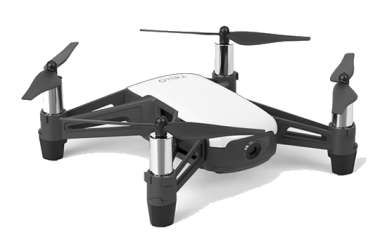 Le drone Tello est muni d‘une caméra.